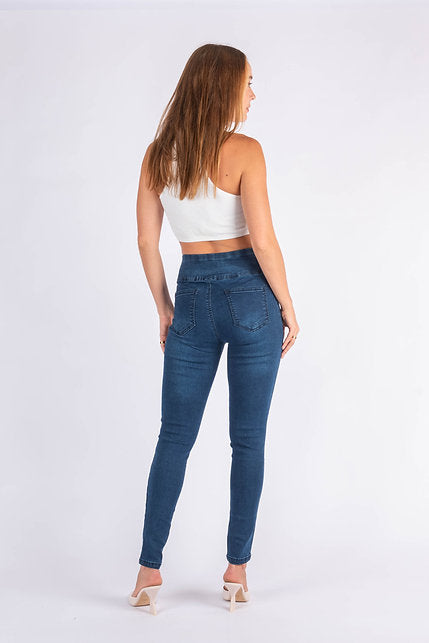 Denim ~ Pull on Dark Blue (no panel)