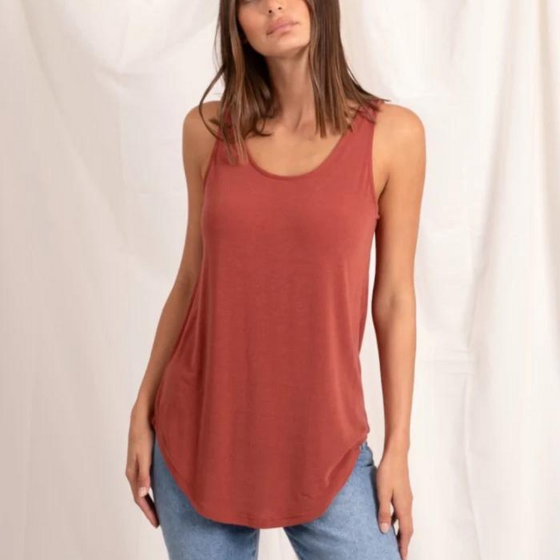 Everyday Modal Cami in Wine