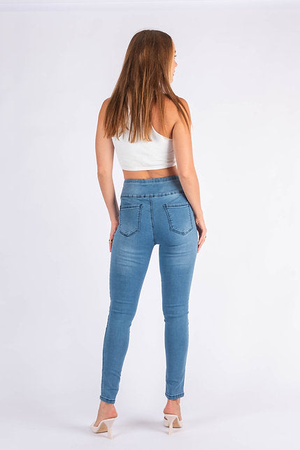 DENIM ~ Pull on Blue Denim