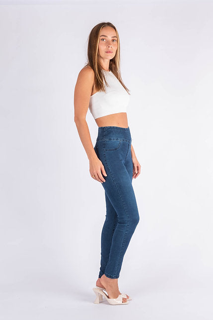 Denim ~ Pull on Dark Blue (no panel)