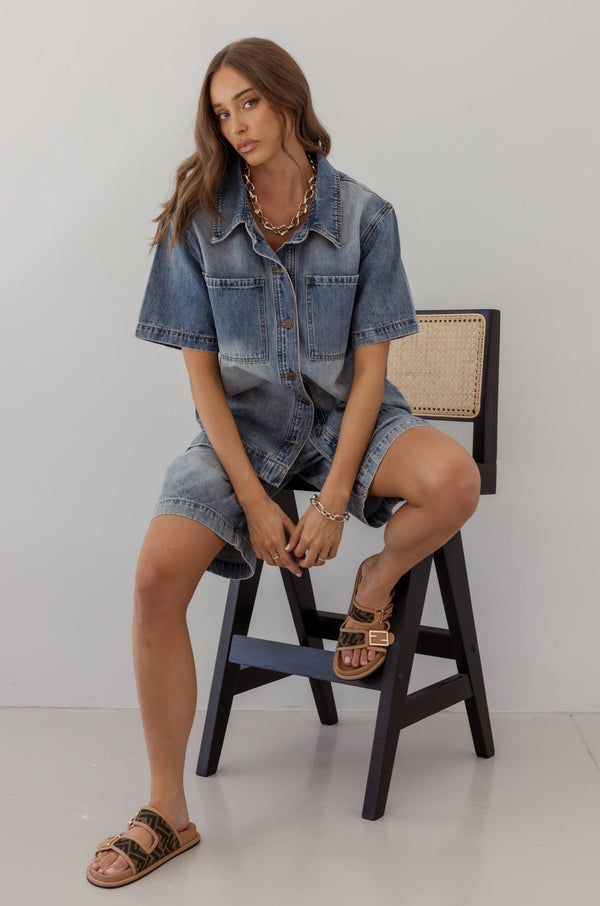 Alexandra ~ Beckham Denim Shirt