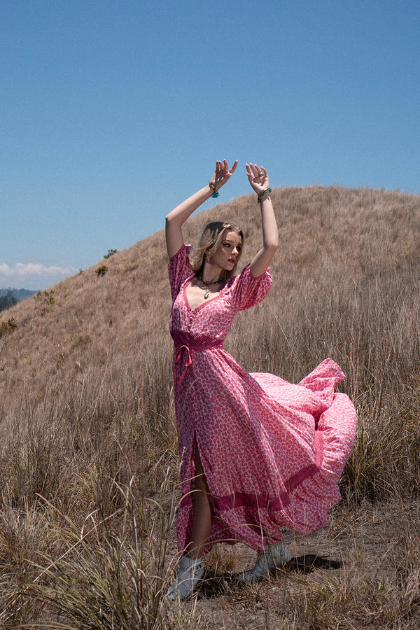 Tulle + Batiste ~ Lavender Maxi Dress