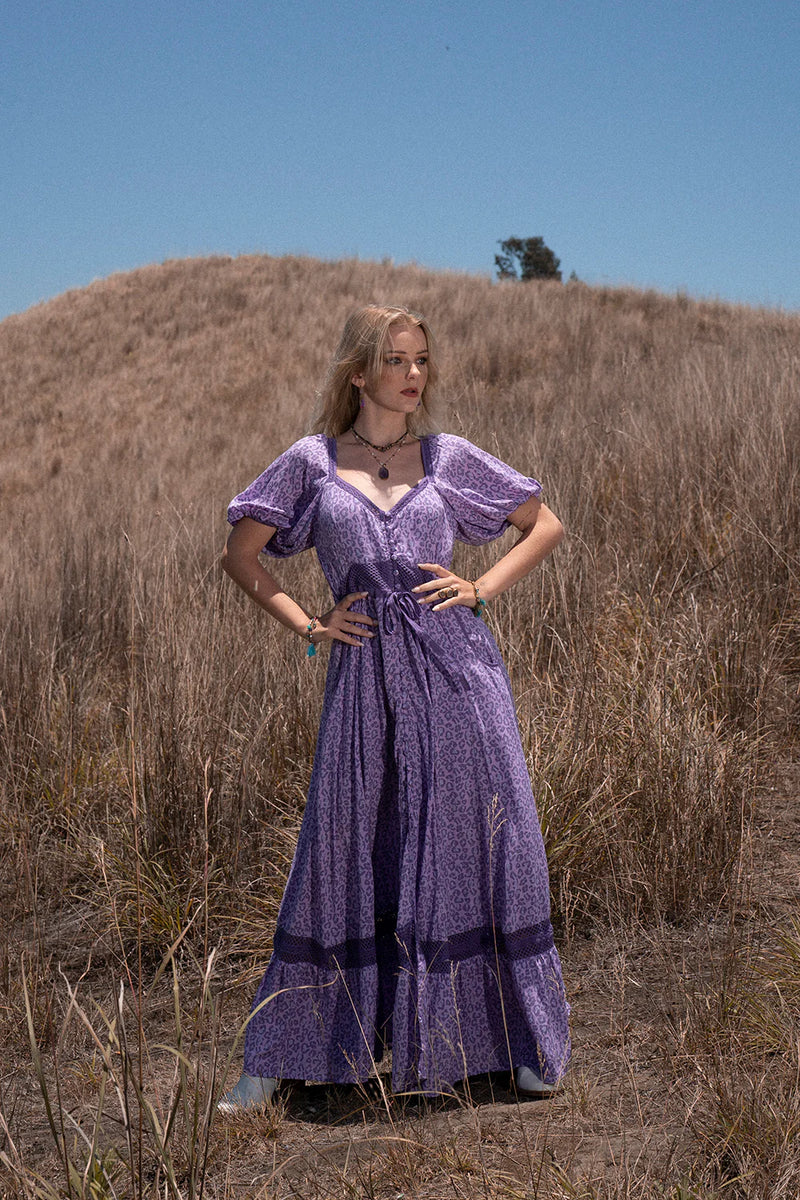 Tulle + Batiste ~ Lavender Maxi Dress