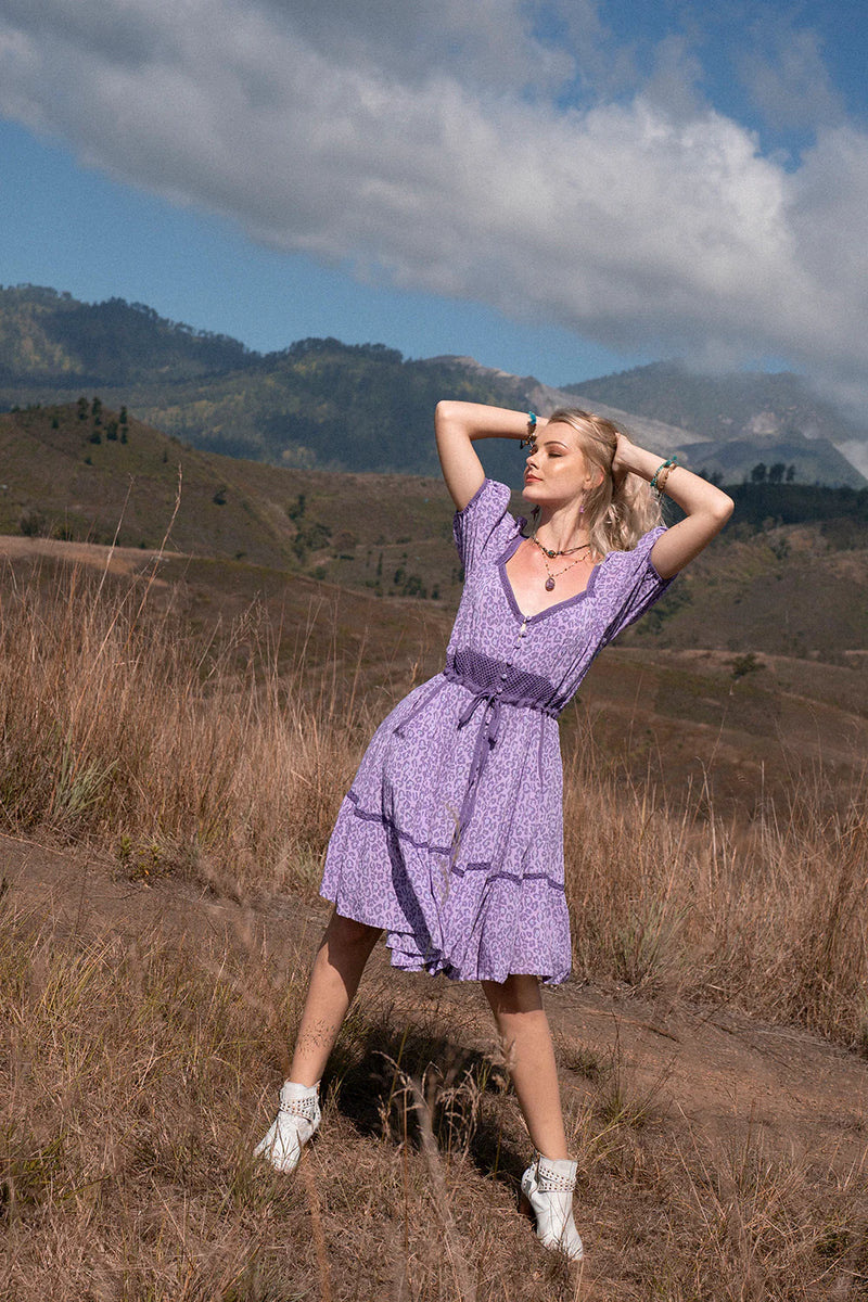 Tulle + Batiste ~ Lavender Mini Dress