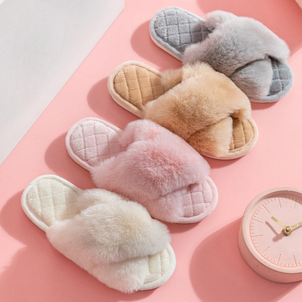 Aspen Fluffy Slippers