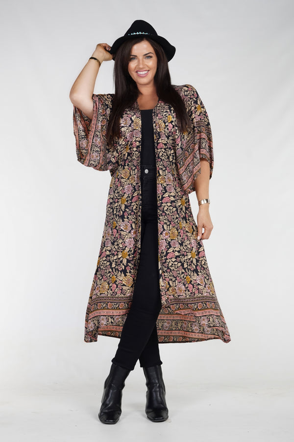 Ombak ~ Charm Kimono Duster