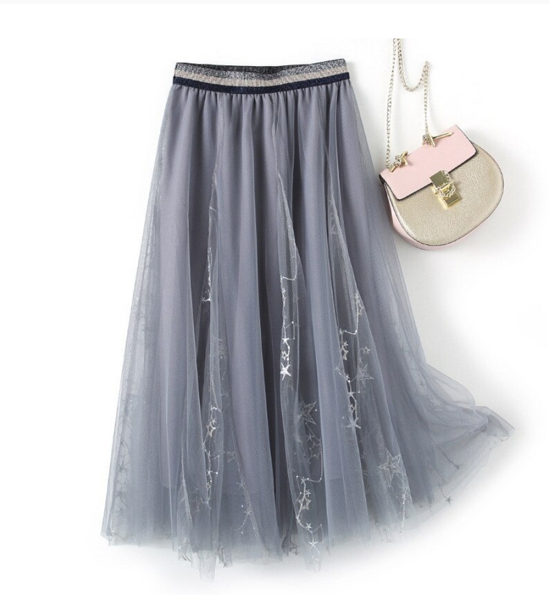 Tulle Skirt ~ Sequin Star Skirt