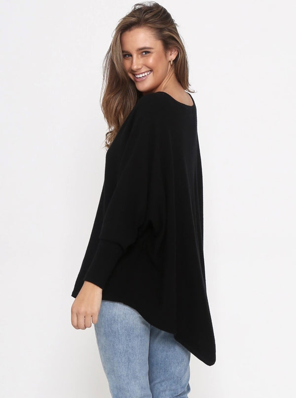 Leonie ~ Zoe Knit in Black